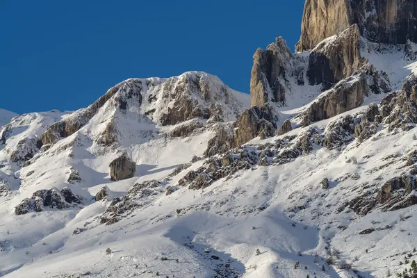 stock image Wintertime in Ligurian Alps, Piedmont region, northwestern Italy