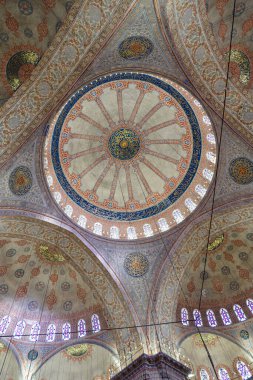 Sultan Ahmed Camii 'nin ayrıntıları İstanbul, Türkiye' deki Mavi Cami olarak biliniyor