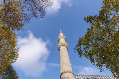 Mavi Cami Minaresi (Sultan Ahmed Camii), İstanbul, Türkiye