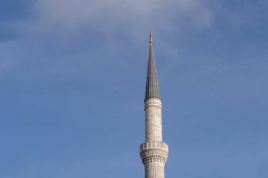 Mavi Cami Minaresi (Sultan Ahmed Camii), İstanbul, Türkiye