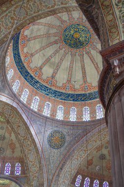 Sultan Ahmed Camii 'nin ayrıntıları İstanbul, Türkiye' deki Mavi Cami olarak biliniyor