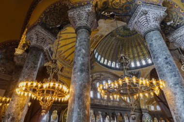 Ayasofya Büyük Camii İçi, İstanbul, Türkiye