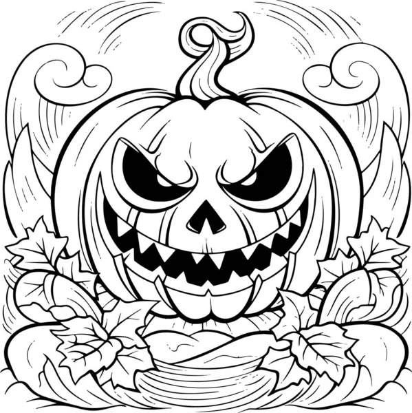 Page 2  Halloween coloring pages kids Vectors & Illustrations for