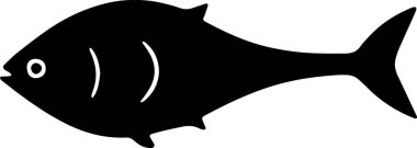 Zarif ve zarif bir balık silueti zarif bir şekilde suda süzülüyor, sükunet ve güzellik yayıyor..