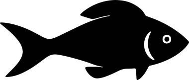 Zarif bir balık silueti suyun içinde zarifçe yüzer, sudaki görüntüsü minimalist ve büyüleyici bir şekilde yakalanır..