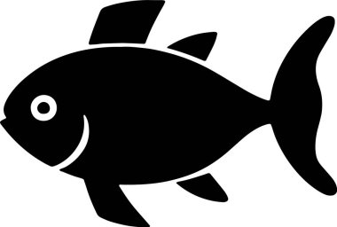 Açık mavi bir okyanusta zarifçe yüzen balık silueti, evcilleştirilmemiş sualtı dünyasının huzur ve özgürlüğünü somutlaştırıyor..