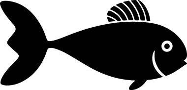 Bir balığın şeffaf silueti zarif bir şekilde görünmeyen bir suda yüzüyor, zarif biçimini ve büyüleyici özünü sergiliyor..