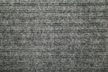 Arka plan için gri doğal keten dokusu. Üst görünüm