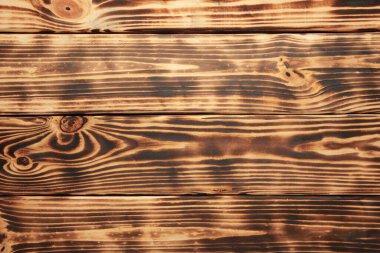 Kahverengi ahşap ahşap duvar dokusu. Metin için boşluk