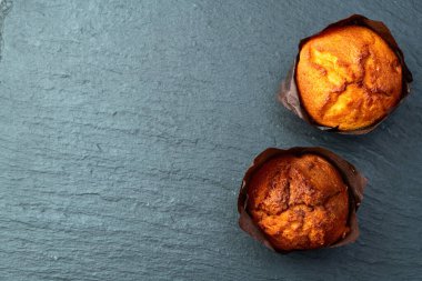 Tatlı fırında vanilyalı kek (kek). En iyi görüntü fotoğrafçılığı