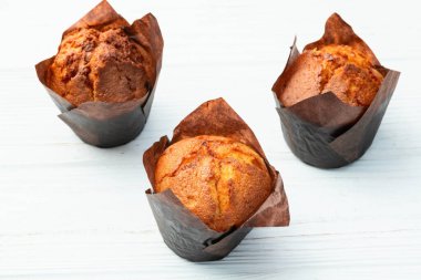 Tatlı fırında vanilyalı kek (kek). En iyi görüntü fotoğrafçılığı