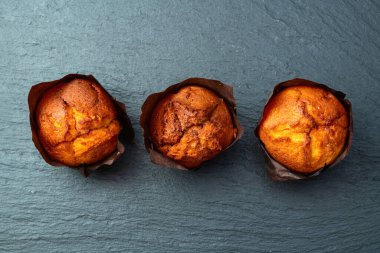 Tatlı fırında vanilyalı kek (kek). En iyi görüntü fotoğrafçılığı