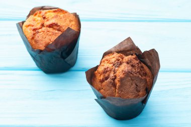 Tatlı fırında vanilyalı kek (kek). En iyi görüntü fotoğrafçılığı