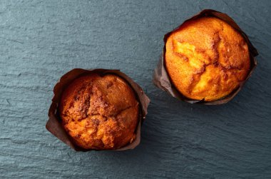 Tatlı fırında vanilyalı kek (kek). En iyi görüntü fotoğrafçılığı