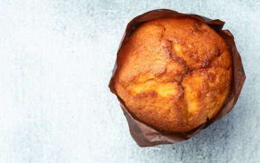 Tatlı fırında vanilyalı kek (kek). En iyi görüntü fotoğrafçılığı