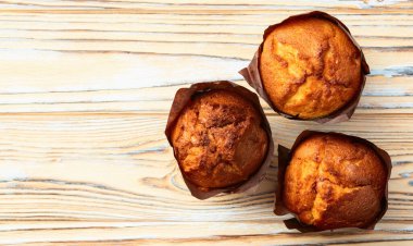 Tatlı fırında vanilyalı kek (kek). En iyi görüntü fotoğrafçılığı