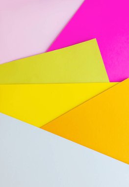 Different pastel paper colors for background . Multicolor cardboard background