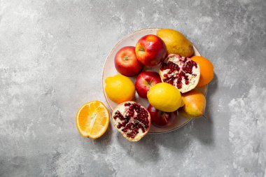 Elmalı nar limonunun genel görünümü 