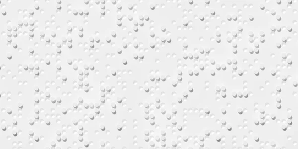 Random Inset Outset Tiny White Circles Background Wallpaper Banner Pattern — Stock Photo, Image