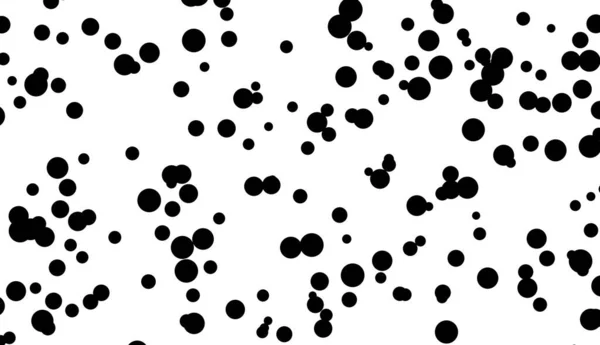 Soyut Modern Minimal Siyah Beyaz Geometri Küçük Küçük Daire Benekler — Stok fotoğraf