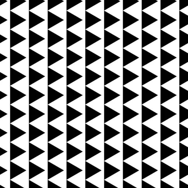 Abstraktes Modernes Minimales Schwarz Weiß Monochrom Geometrie Vertikales Dreieck Zick — Stockfoto