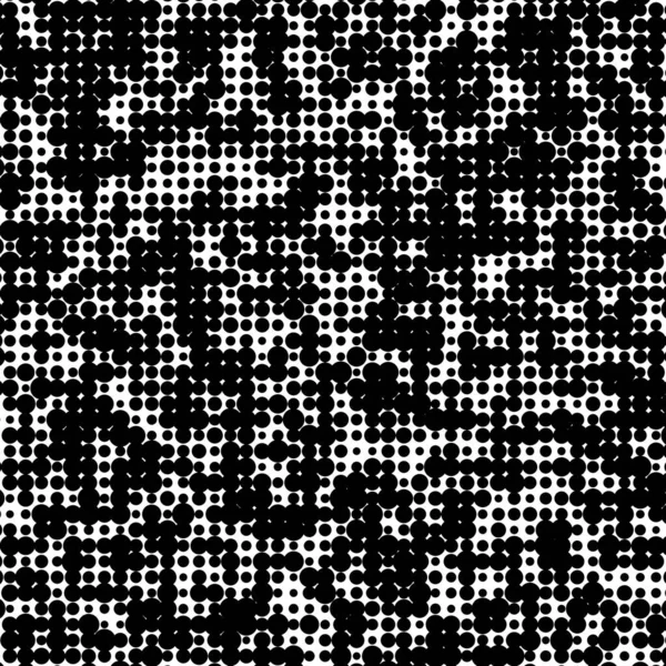 Abstraktní Moderní Minimální Černobílé Monochromatické Geometrie Kruhy Nebo Tečky Mřížka — Stock fotografie