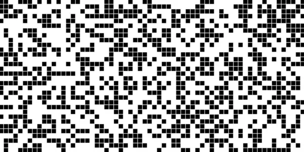 Streszczenie Nowoczesne Minimalne Czarno Białe Monochromatyczne Geometria Małe Kwadraty Siatki — Zdjęcie stockowe