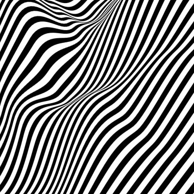 Soyut siyah beyaz çizgili zebra arkaplan deseni beyaz arkaplan resimlerinde izole edildi