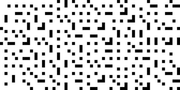 Abstract modern minimal black and white monochrome geometry array grid of blocks, lines and angles pattern texture background illustration