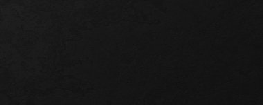 Siyah granit kaya geniş pankart dokusu, çok detaylı koyu siyah granit taş panorama, 3 boyutlu illüstrasyon