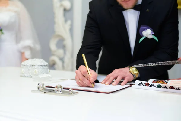 Rincian Pernikahan Lain Lain Boutonniere Korset Bunga Dan Banyak Lagi — Stok Foto