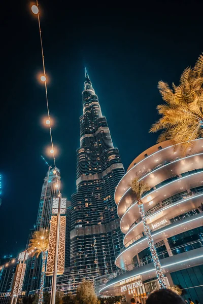 Бурдж Халифа Самый Высокий Небоскреб Мире Высотой 829 Дубае — стоковое фото