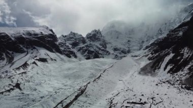 Himalaya dağlarındaki Annapurna bölgesi, Nepal