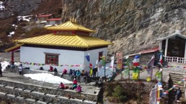 Himalaya dağlarındaki Annapurna bölgesi, Nepal