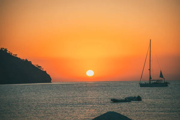 Літній Краєвид Сонцем Морем Туреччині — стокове фото