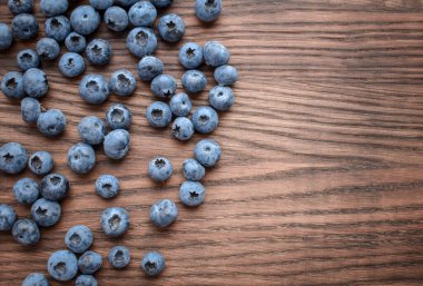 Güzel yaban mersinli arka plan. Projeniz için kalite kalıbı