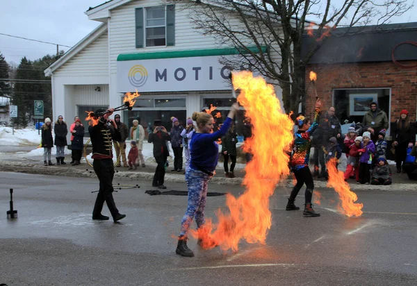 Bracebridge, Ontario, Kanada 'da 27 Aralık 2024' te düzenlenen 