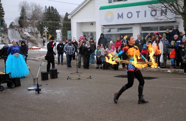 Bracebridge, Ontario, Kanada 'da 27 Aralık 2024' te düzenlenen 