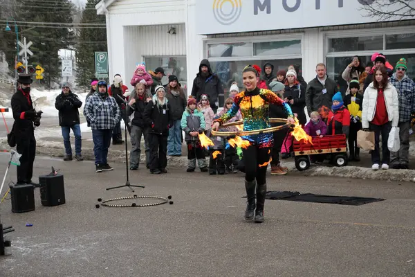 Bracebridge, Ontario, Kanada 'da 27 Aralık 2024' te düzenlenen 
