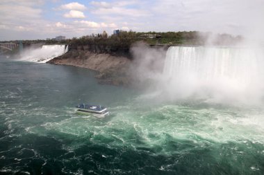 Niagara Şelalesinin manzarası