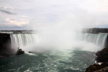 Niagara Şelalesinin manzarası