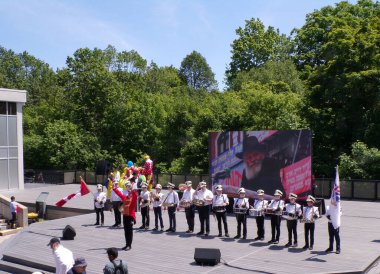 Kanada, Torono 'da Yahudi bayramı kutlamaları Lag BaOmer, 26 Mayıs 2024