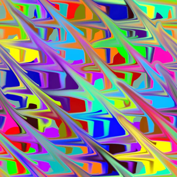 Abstraktes Nahtloses Muster Mit Strukturierten Ölpastellpinselstrichen Auf Farbigem Hintergrund Mehrfarbige — Stockfoto