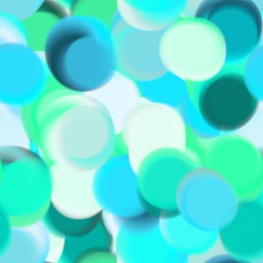 Taze mavi ve yeşillerdeki canlı daireler hareketli ve dinamik bir zemin oluşturur. Yaz temaları için ideal, dijital sanat, iç tasarım, markalaşma. Enerji, tazelik, modernlik ve benzersizlik ekler.