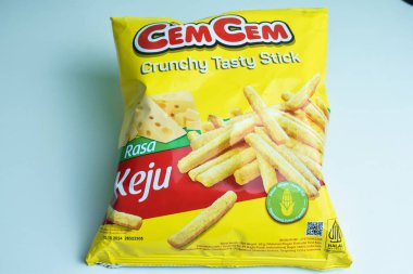 Cem Crunchy Lezzetli Peynir Lezzeti. Bekasi, Endonezya, 8 Ocak 2023