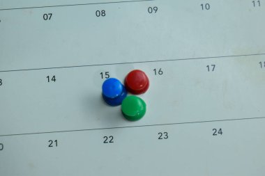 Takvimdeki Pin Konsepti