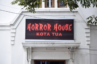 Kota Tua Jakarta City 'deki Korku Evi. Jakarta, Endonezya, 1 Mayıs 2024