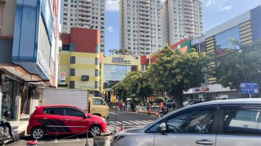 Harco Mangga Dua Binası, bilgisayar ve laptop merkezi Kuzey Jakarta, Endonezya, 24 Nisan 2025