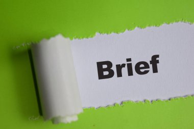 Yırtık kağıda yazılmış Kısa Metin