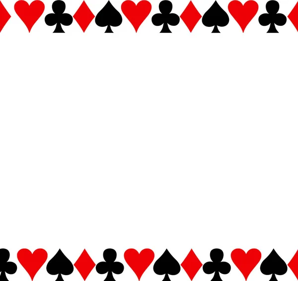 Imagem Vetorial Símbolos Cartão — Vetor de Stock